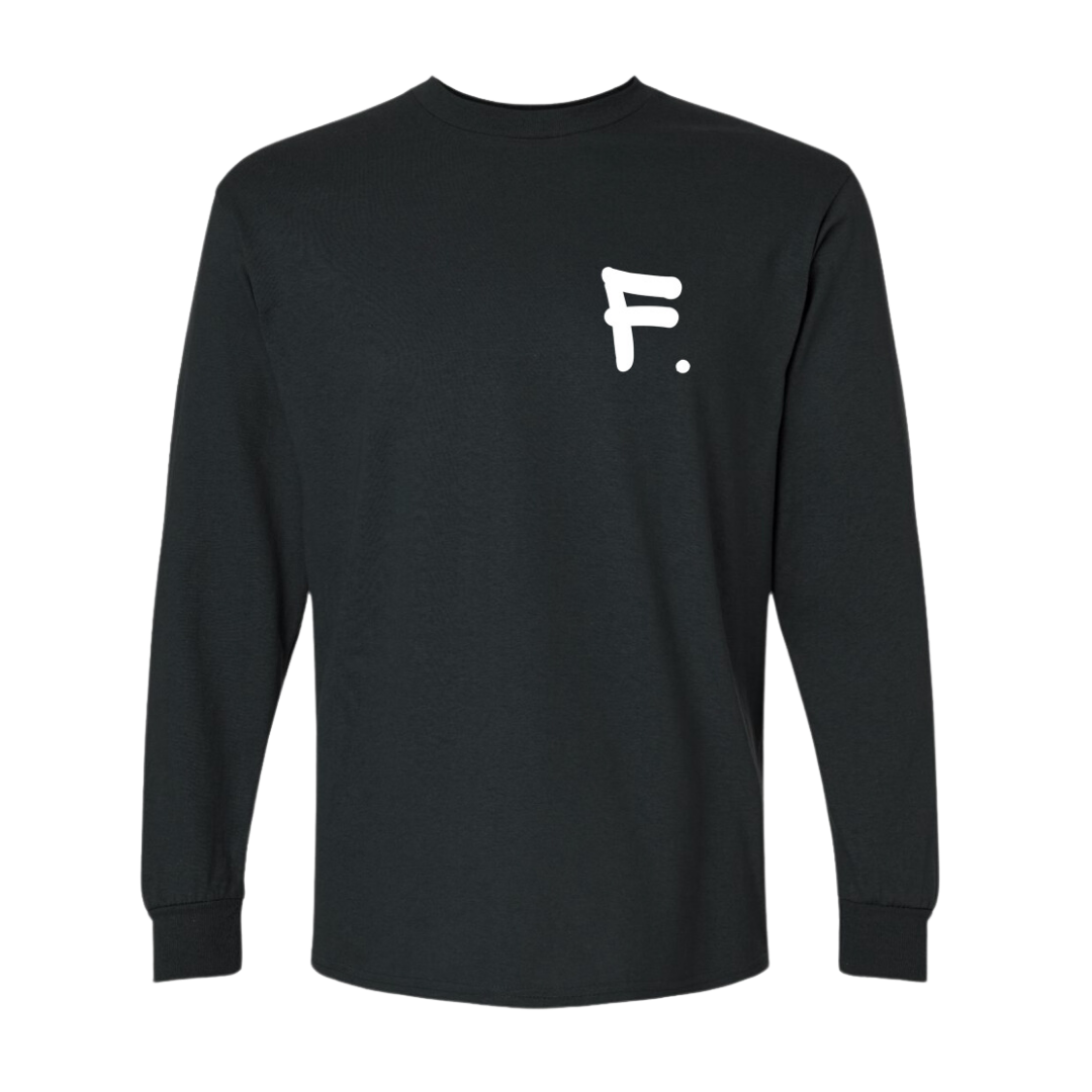 Farmhouse Long Sleeve Tee - "House Print"