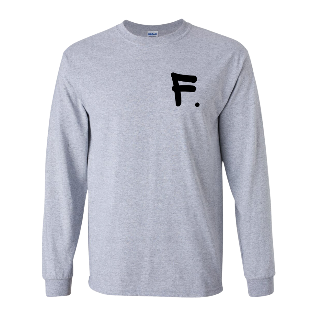 Farmhouse Long Sleeve Tee - "House Print"