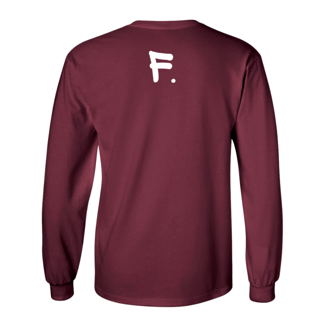 Farmhouse Long Sleeve Tee - "Baseline Print"