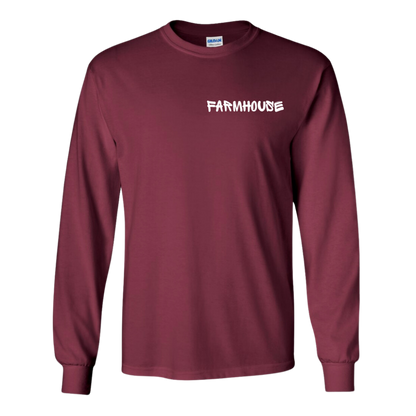 Farmhouse Long Sleeve Tee - "Baseline Print"