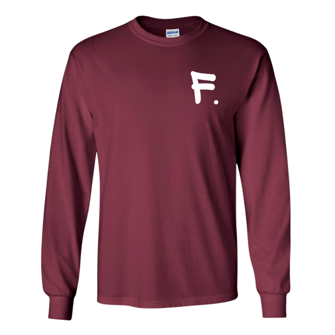 Farmhouse Long Sleeve Tee - "House Print"