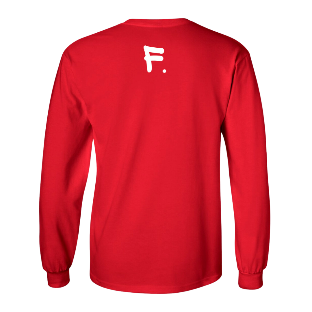 Farmhouse Long Sleeve Tee - "Baseline Print"