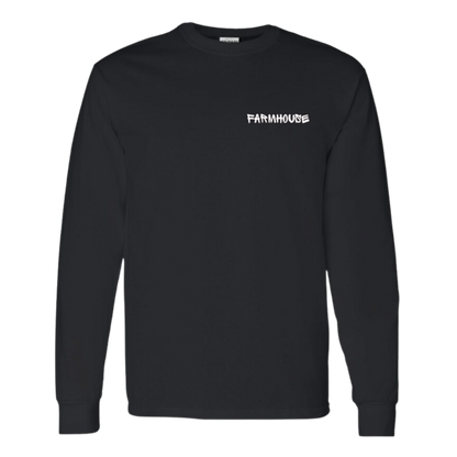 Farmhouse Long Sleeve Tee - "Baseline Print"