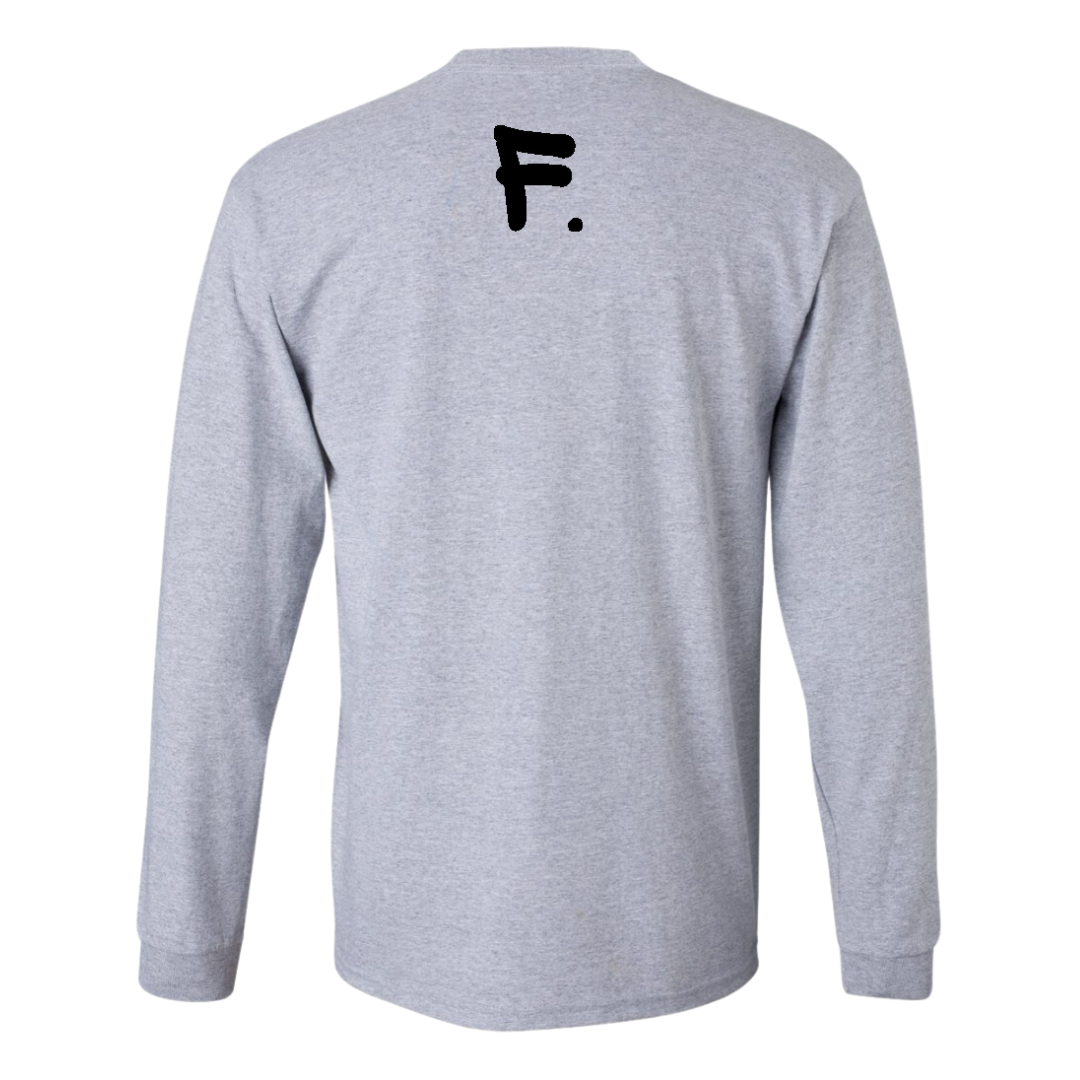 Farmhouse Long Sleeve Tee - "Baseline Print"