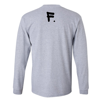 Farmhouse Long Sleeve Tee - "Baseline Print"